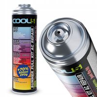 GAZ DO NABICIA KLIMATYZACJI AUT R134a R12 CZYNNIK CHŁODNICZY COOL5 5w1 0,5l