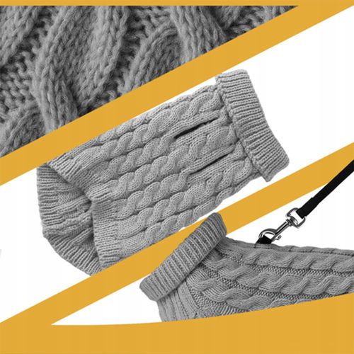 UBRANKO DLA PSA KOTA SWETEREK CIEPŁY ZIMOWY SWETER UBRANIE JESIEŃ ZIMĘ GOLF na Arena.pl