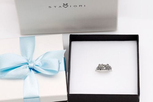 Srebrny pierścionek Staviori na Arena.pl