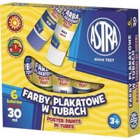 ND39_17318 FARBY PLAK 6KOL 30ML W TUB AST MIX KOL