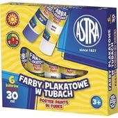ND39_17318 FARBY PLAK 6KOL 30ML W TUB AST MIX KOL
