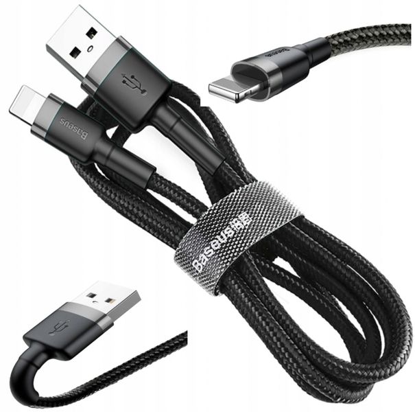 Baseus Kabel 2.4A 1M Do Iphone 7/8 10 X 11 12 13 zdjęcie 1