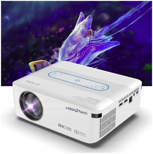 Projektor Rzutnik Full HD 4K 12000lm WiFi Android + Torba + Kabel HDMI na Arena.pl