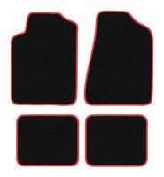 Dywaniki welurowe CARLUX-RED do Chrysler Sebring I 1995-2001, czarne