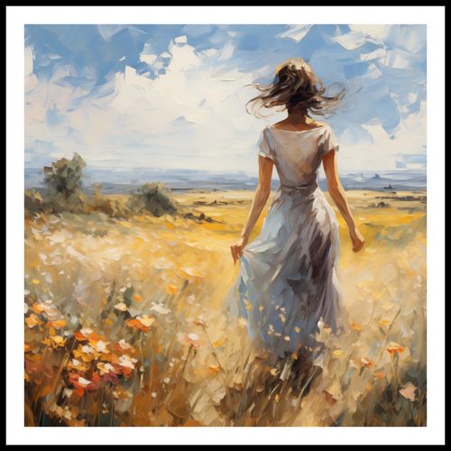 Plakat 100x100cm Podmuch Lata na Arena.pl