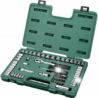 SATA ZESTAW KLUCZE NASADOWE 65 KLUCZY NASADOWYCH 1/4" 3/8" M/CAL ST09011SJ