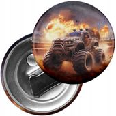 Magnes na lodówkę z otwieraczem AUTO MONSTER TRUCK