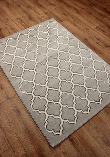 Dywan Roxy 8359B light grey prostokąt 133x190 na Arena.pl