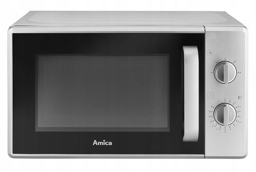 KUCHENKA MIKROFALOWA MIKROFALÓWKA AMMF 20M1S AMICA 700W SREBRNA 20L INOX na Arena.pl