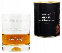 SZKLANKA DO WHISKY W PUSZCE PREZENT DLA TATY MĘŻA