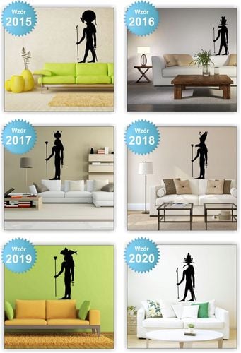 NAKLEJKA naklejki na ścianę EGIPT piramidy 100cm na Arena.pl