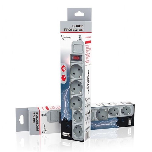 Power Cube SPG3-B-6C surge protector, 5 sockets, 6ft Gembird na Arena.pl