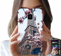 ETUI DO SAMSUNG GALAXY S9 - PARYŻ WIEŻA EIFFLA PIĘKNE MIEJSCA PLECKI