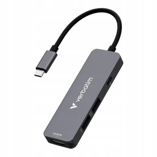 Hub USB Verbatim USB-C Essentials Multiport Hub 4 Port na Arena.pl