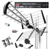 Antena do TV naziemnej DVB-T2 COMBO MUX8 4K LTE aktywna ze