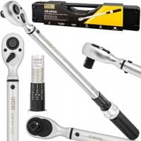 KLUCZ DYNAMOMETRYCZNY Z BLOKADĄ CERTYFIKAT KALIBRACJI ETUI 40-220NM 1/2 JCB