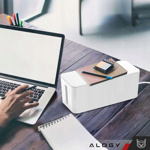 POJEMNIK PUDEŁKO ORGANIZER KABLI NA KABLE LISTWY M na Arena.pl