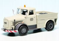 SCHUCO KAELBLE K632 Truck 1963 Light Grey 1:87