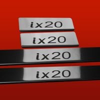 Listwa progowa HYUNDAI IX20 Stal nierdzewna 304 połysk 4szt