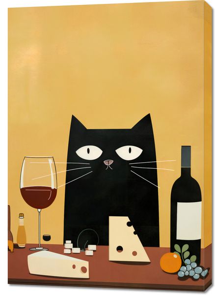 Obraz 70x100cm Gastronomiczna Uczta zdjęcie 1