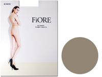 Gładkie cienkie rajstopy damskie 8 den Fiore Taima Cappuccino 2