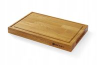 Deska do serwowania podawania potraw DĘBOWA 42x28cm grubość 4cm