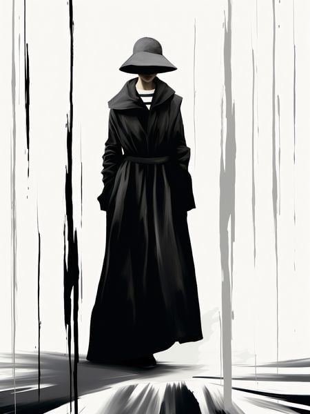 Plakat 75x100cm Mroczna Taina zdjęcie 1