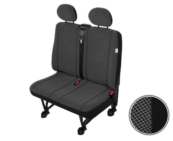 Welurowe pokrowce 3 osoby Nissan Interstar 2006-2011 zdjęcie 4