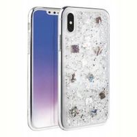 UNIQ etui Lumence Clear iPhone Xs Max srebrny/Peri