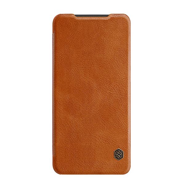 Etui Nillkin Qin do Iphone 12 Pro Max brązowy zdjęcie 1