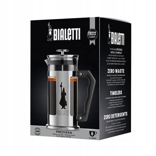 Zaparzacz do kawy French Press Bialetti 1l stalowy na Arena.pl