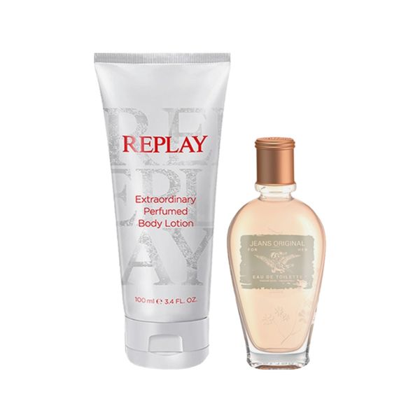Replay Jeans Original For Her Zestaw Upominkowy 20ml EDT + Balsamu zdjęcie 3