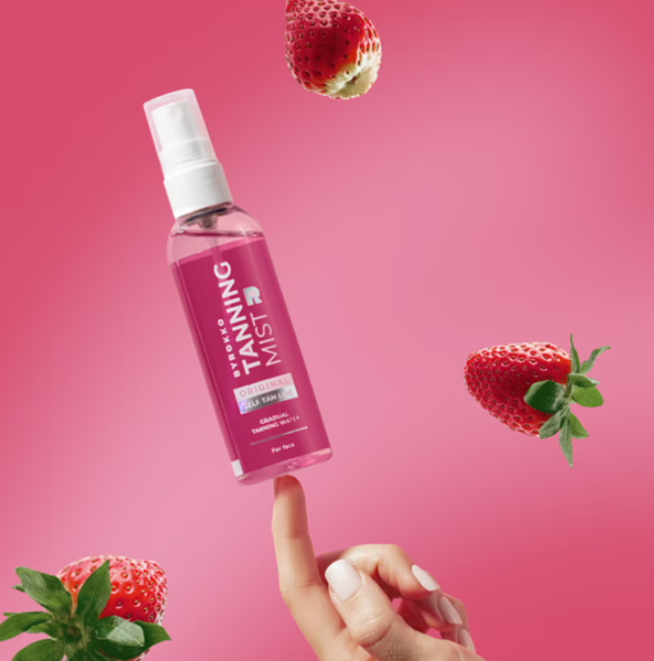Byrokko Strawberry Tanning Mist Mgiełka Samoopalająca Twarz 100ml zdjęcie 5