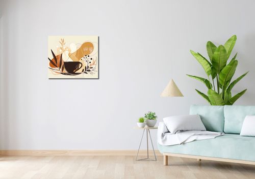 Obraz 60x50cm Aromatyczna Przerwa na Arena.pl