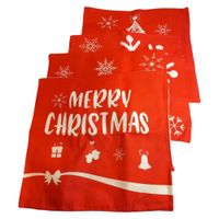 Poszewka Świąteczna Na Poduszkę Jasiek 4Szt Zestaw