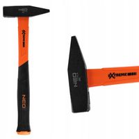 NEO MŁOTEK ŚLUSARSKI 500G WŁÓKNO SZKLANE FIBERGLASS DIN 1193 53HRC