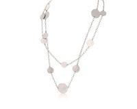 długi naszyjnik z monetami (c11279ag)