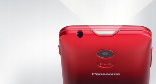 Telefon komórkowy PANASONIC KX-TU155EXRN Czerwony na Arena.pl