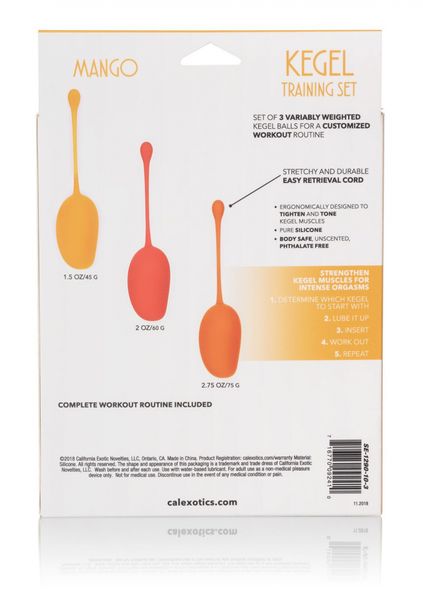 kegel training set mango assortment zdjęcie 3