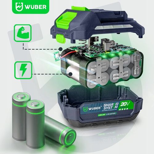 AKUMULATOROWA PILARKA PIŁA ŁAŃCUCHOWA GAŁĘZIÓWKA DO DREWNA 2X AKU na Arena.pl