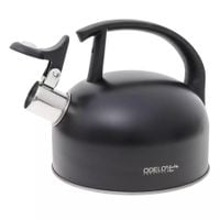 Czajnik nierdzewny MARCO 1,5 l gaz indukcja stal nierdzewna czarny mat