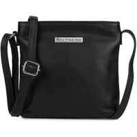 Torebka damska skórzana listonoszka mała premium slim klasyczna beżowa Beltimore L51