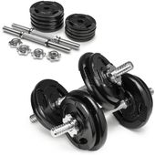 Hantle treningowe żeliwne AbarQs 20KG 2x10kg