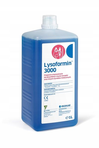 Lysoformin 3000 1L dezynfekcja i mycie zdjęcie 1