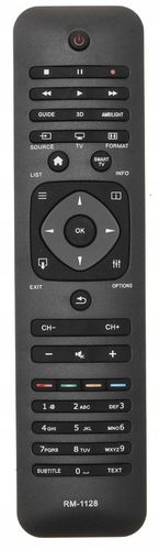 PILOT Do TV Telewizora PHILIPS Uniwersalny LCD LED SMART Ambilight 3D 1128 na Arena.pl