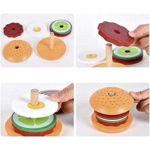 Burger Drewniany Kruzzel 22673 na Arena.pl