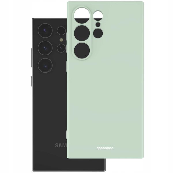 Spacecase Silicone Case Galaxy S24 Ultra Mint zdjęcie 3