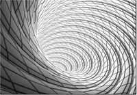 100 70CM OBRAZ PŁÓTNO SZARY WIR PŁÓTNO RAMA