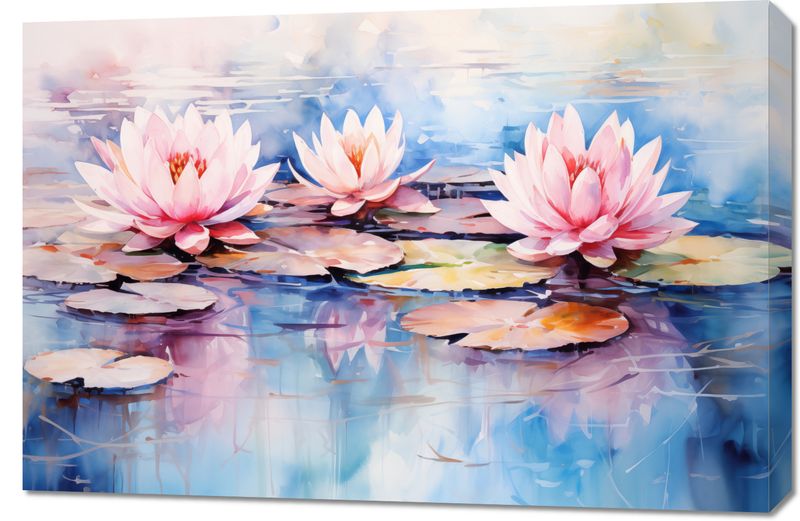Obraz 90x60cm Spokojne Odbicia zdjęcie 1