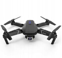 DRON E88 + 3 BATERIE + ŚMIGŁA KAMERY WIFI ZAWIS 250M DZIEŃ DZIECKA PREZENT